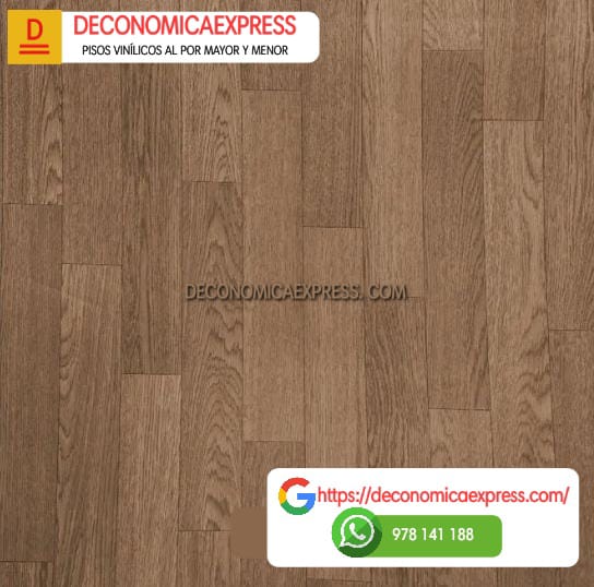 PISO VINILICO PARKET NOGAL TRANSITO 1MM 100%PVC NACIONAL