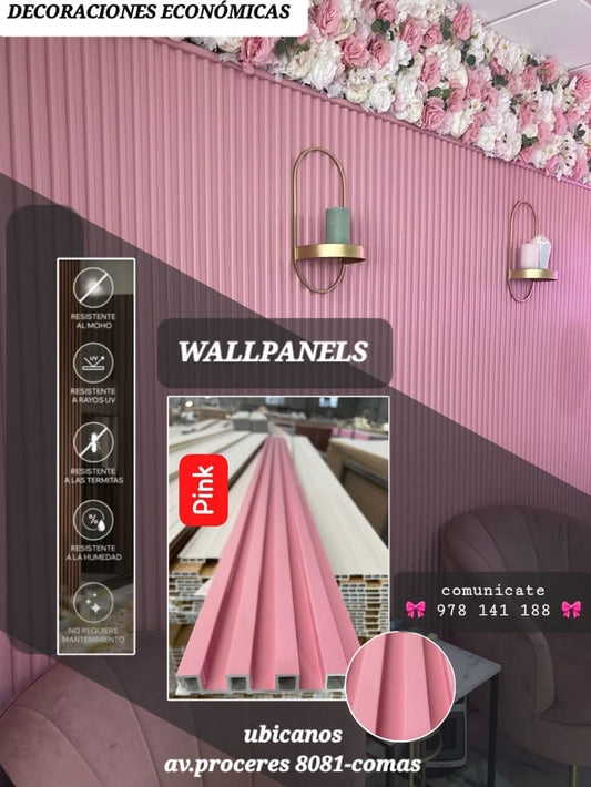 WALL PANEL PVC PARA DECORAR PAREDES