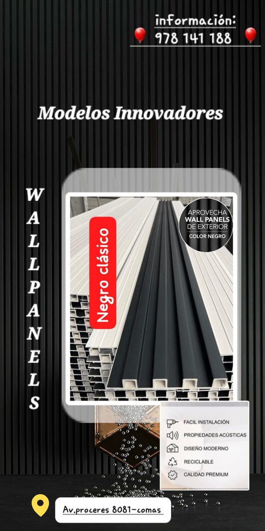 WALL PANEL PVC PARA DECORAR PAREDES